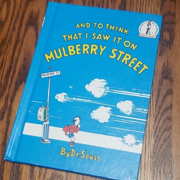Dr. Suess I Saw It On Mulberry Street Book Out of - Picture 16 of 16